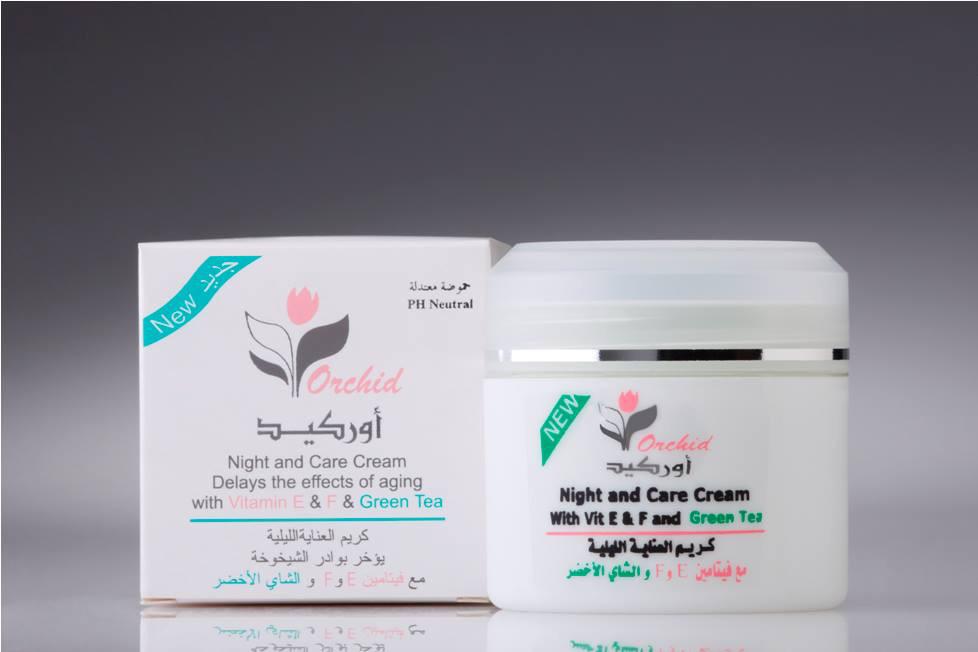 Krem Orchid Nate me caj jeshil 60 ml