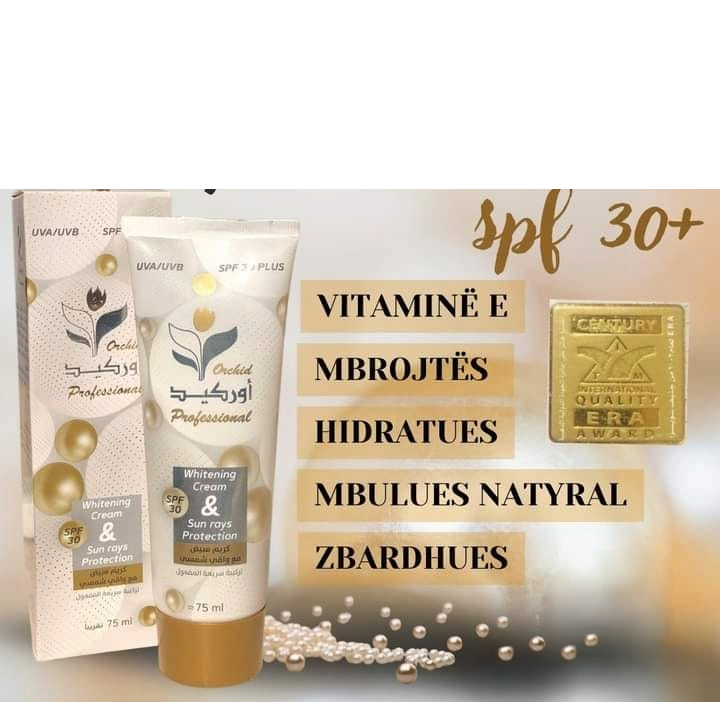 Krem mbrojtes dhe Zbardhues SPF 30+