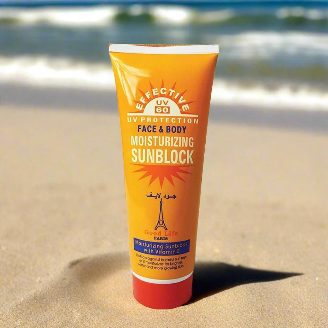 MOISTURING SUNBLOCK UV 60 FACE & BODY 