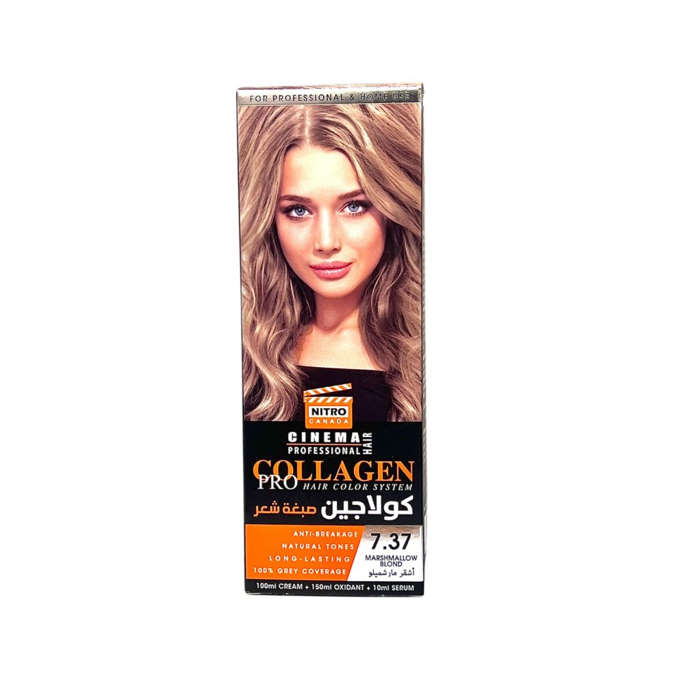 Nitro Canada HAIR COLOR SYSTEM Marshmallow Blond 7.37 100*150*10