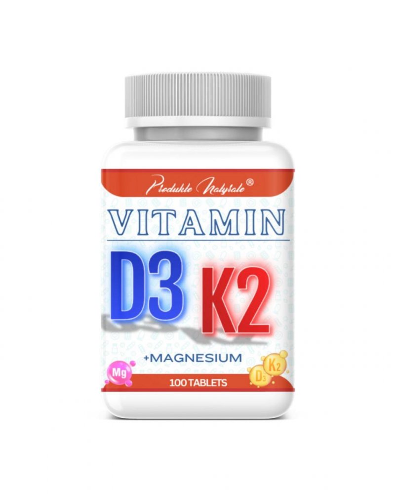 Vitamin D3 K2 + Magnesium Kapsules 100 cp