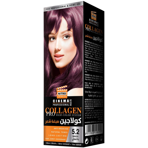Nitro Canada HAIR COLOR SYSTEM Mauve 5.2 100*150*10