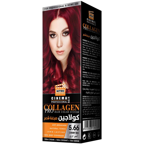 Nitro Canada HAIR COLOR SYSTEM Cherry Red 5.66 100*150*10