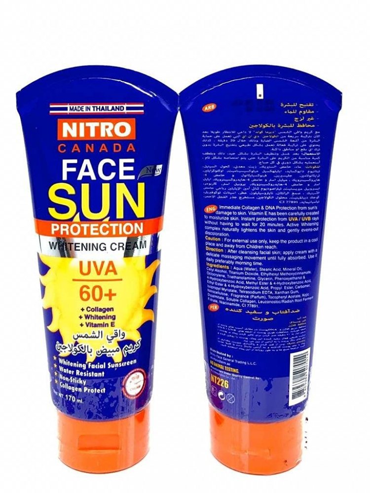 Nitro Canada Face Sun Protection Cream UVA60+