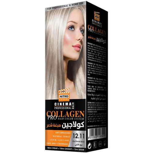 Nitro Canada HAIR COLOR SYSTEM Platinum Beige 12.11 100*150*10