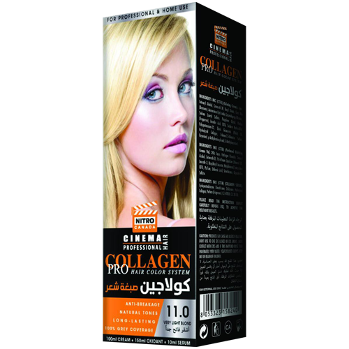 Nitro Canada HAIR COLOR SYSTEM Very Light Blond 11.0 100*150*10