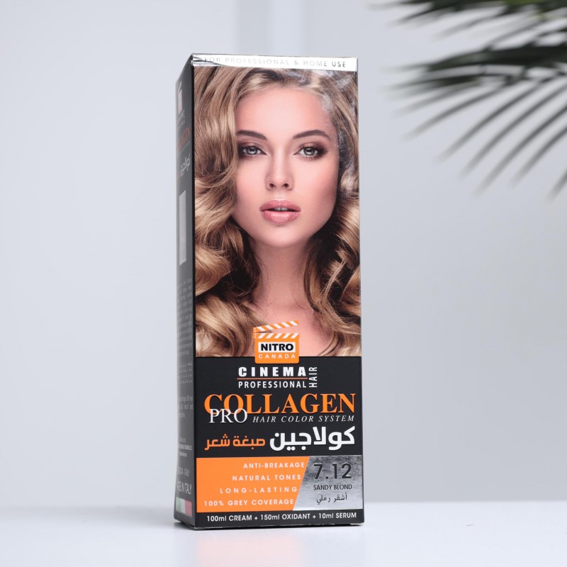 Nitro Canada HAIR COLOR SYSTEM Sandy Blond 7.12 100*150*10