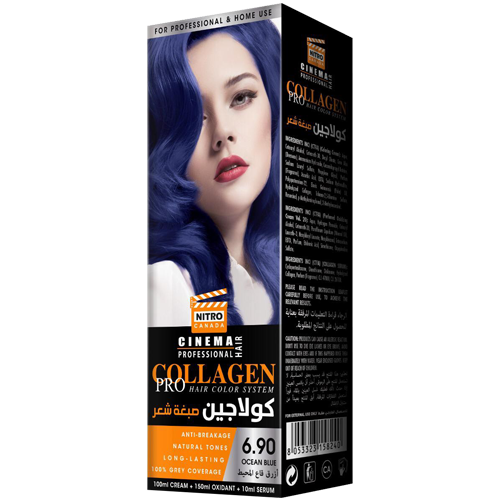 Nitro Canada HAIR COLOR SYSTEM Ocean Blue 6.90 100*150*10